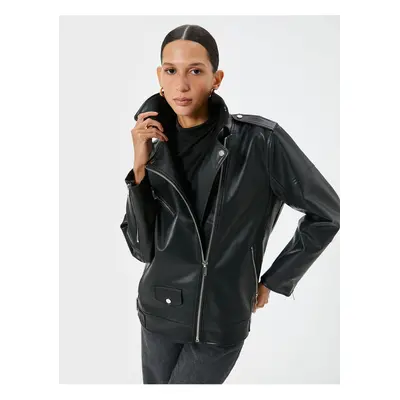 Koton Black Women's Jacket