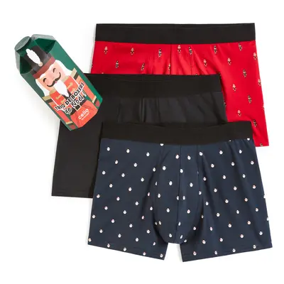 Celio Gift set of boxers Nutcracker, 3pcs - Men's