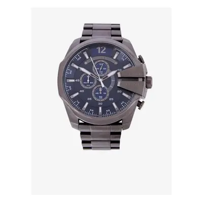 Men's Watch with Stainless Steel Strap in Silver Diesel - Men