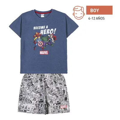 SHORT PYJAMAS SINGLE JERSEY POINT MARVEL