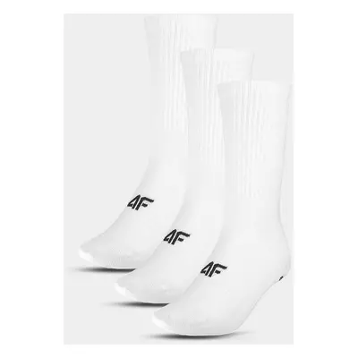 Women's Casual Socks Above the Ankle (3pack) 4F - White