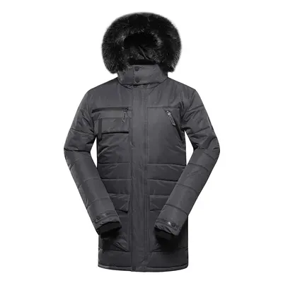 Men's jacket with ptx membrane ALPINE PRO WERD dk.true gray