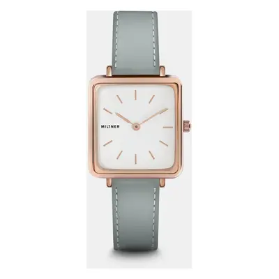 Women's watch with light blue leatherette belt Millner Royal