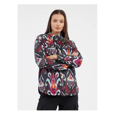 Black Desigual Eliot Womens Patterned Jacket - Women