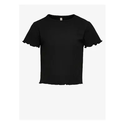 Black girly T-shirt ONLY Nella - Girls