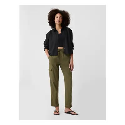 GAP Trousers with pockets Mid Rise Easy Cargo - Women's