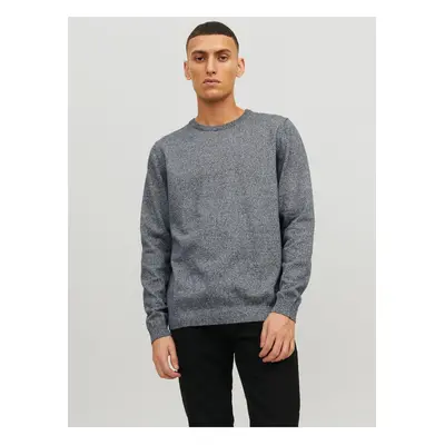 Dark blue striped basic sweater Jack & Jones Basic - Men's