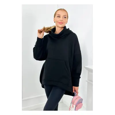 Kesi Oversize insulated sweatshirt black