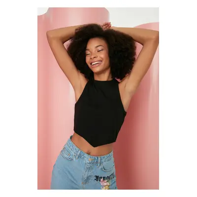 Női crop top Trendyol Corduroy