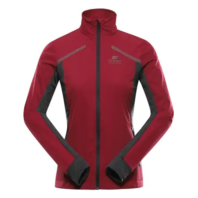 Women's softshell jacket with membrane ALPINE PRO UKEBA anemone