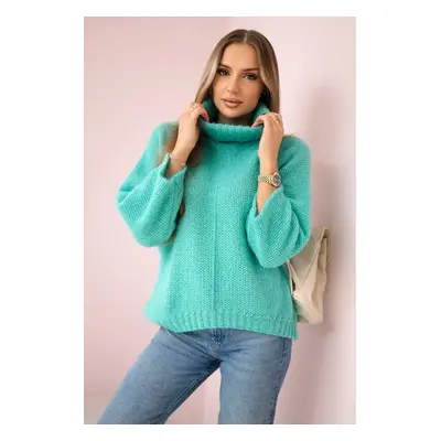 Kesi Włoski V-neck sweater ginger Ingwer