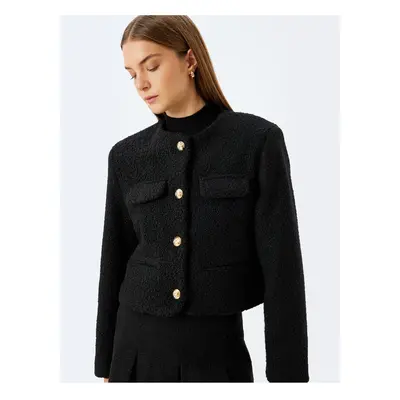 Koton Black Women's Jacket