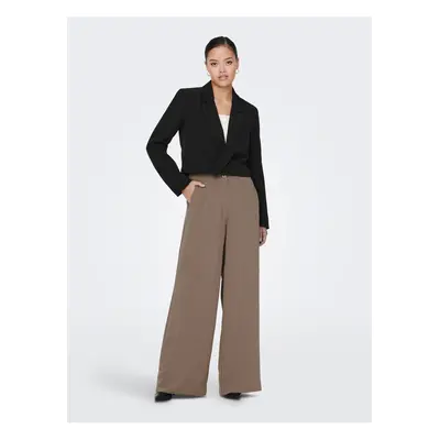 Light Brown Women's Wide Pants JDY Vincent - Ladies