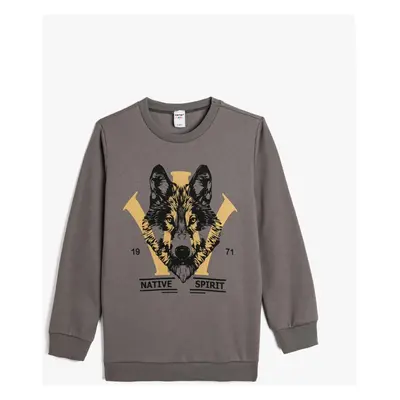 Koton Boy Gray Sweatshirt