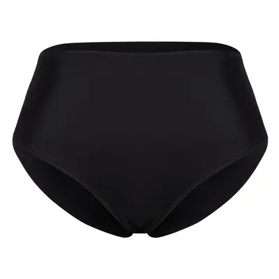 Trendyol Curve Black High Waist Basic Plus Size Bikini Bottom