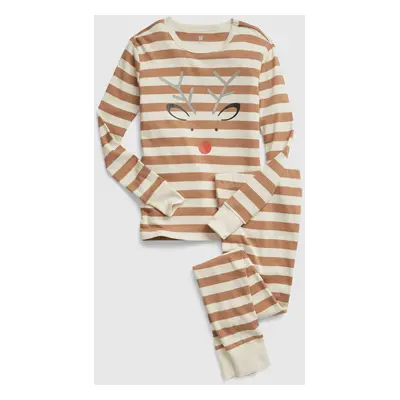 GAP Kids Striped Pajamas - Girls