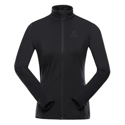 Women's quick-drying sweatshirt ALPINE PRO GOLLA black