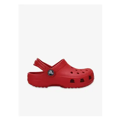 Red children's slippers Crocs - Boys