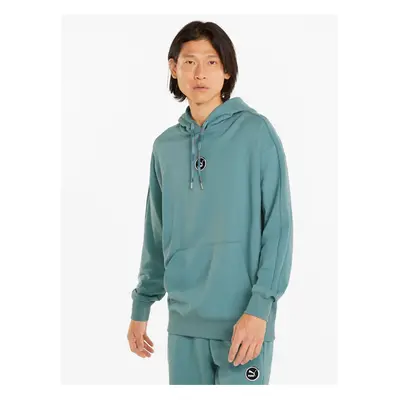 Petrol men's hoodie Puma Go For - Men