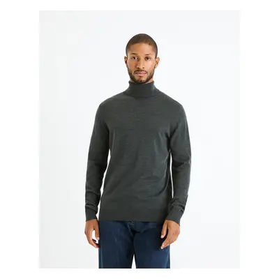 Celio Menos Turtleneck Merino Sweater - Men's