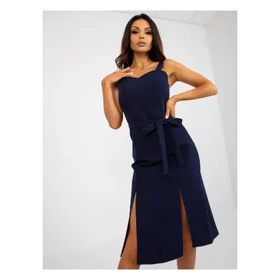 Dress-LK-SK-507699.02P-navy blue