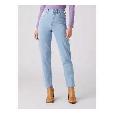 Women's light blue straight fit jeans Wrangler - Women