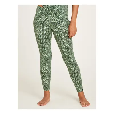 Green Women's Patterned Leggings Tranquillo - Women