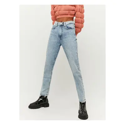 Light blue cropped straight fit jeans TALLY WEiJL - Women