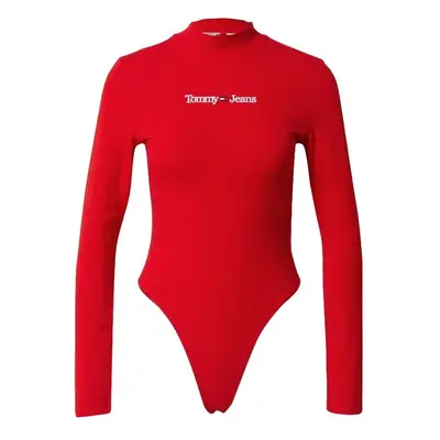 Tommy Jeans Body - TJW SERIF LINEAR BOD red