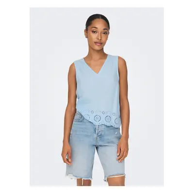 Light blue women's top ONLY Sabira - Women