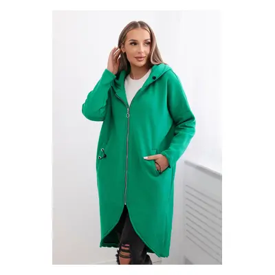 Kesi Long insulated sweatshirt green