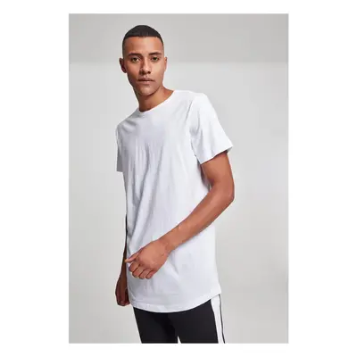 Long T-shirt in the shape of white