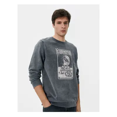 Koton Men's Black Sweatshirt