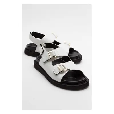 LuviShoes HERMOSA White Women's Sandals