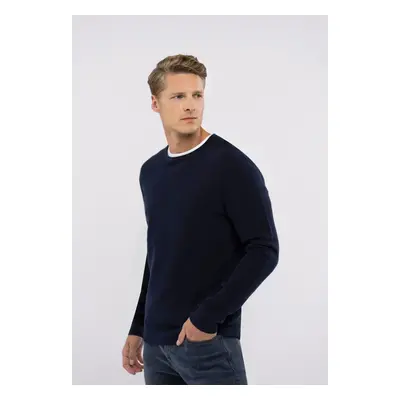 Volcano Man's Sweater S-Brady Navy Blue