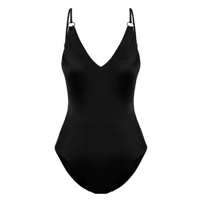 Trendyol Black U-neck Accessory Swimsuit