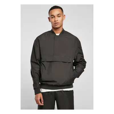 Pullover Bomber Jacket Black