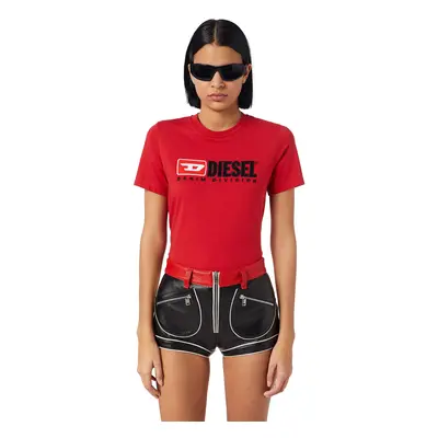 Diesel T-shirt - T-REG-DIV T-SHIRT red