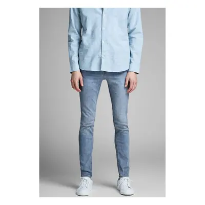 Light blue skinny fit jeans Jack & Jones Liam - Men's