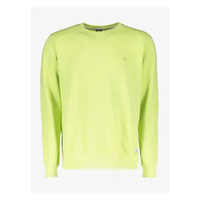 Neon green men's sweatshirt LERROS - Men