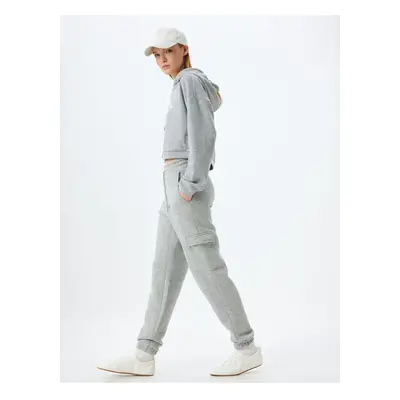 Koton Grey Melange Women's Sweatpants