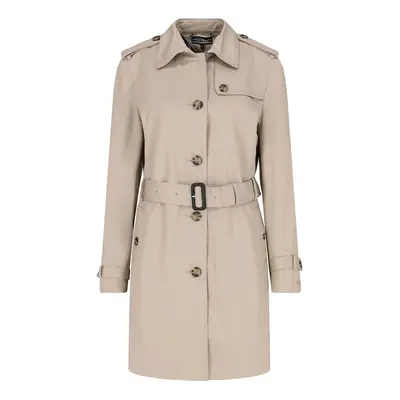 Tommy Hilfiger Coat - HERITAGE SINGLE BREASTED TRENCH beige