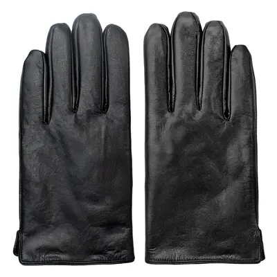 Semiline Man's Men's Leather Gloves P8260