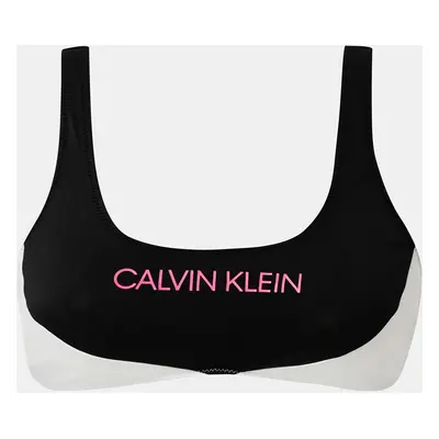 White and Black Swimwear Upper Calvin Klein Underwear - Women