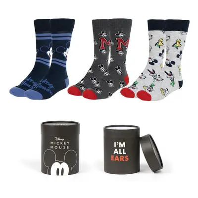 SOCKS PACK PIECES MICKEY