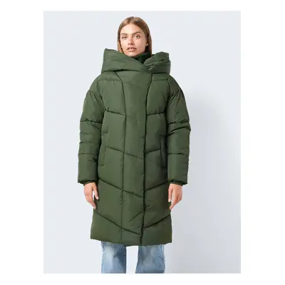 Khaki women's quilted coat Noisy May New Tally - Women's