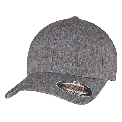 Melange cap FLEXFIT HEATHERLIGHT dark grey