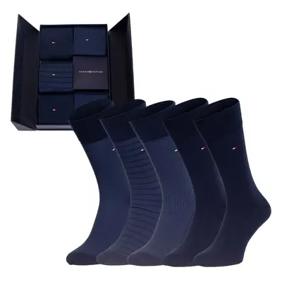 Férfi zokni Tommy Hilfiger Tommy_Hilfiger_5Pack_Socks_701220144_001_Navy_Blue