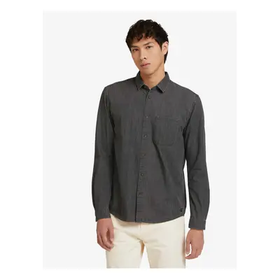 Dark grey men's shirt Tom Tailor Denim - Men's