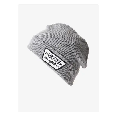 Light Grey Children's Ribbed Winter Beanie Vans Milford - Girls